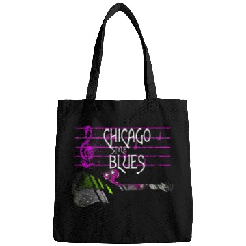 Discover Funny Guitar Chicago Style Blues Guitarist Bags
