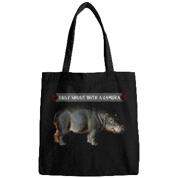 Discover Hippo Only Shoot With Camera Photograph Animals Bags