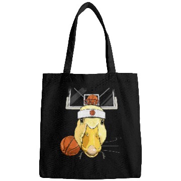 Discover Funny Basketball Duck Gift Basketball Lover Duck Basketball Duck Lovers Basketball Player 409 Bags