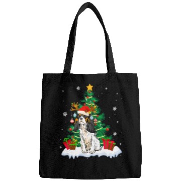 Discover Cavalier Pet Funny Cavalier King Charles Spaniel Christmas Tree Gift Bags