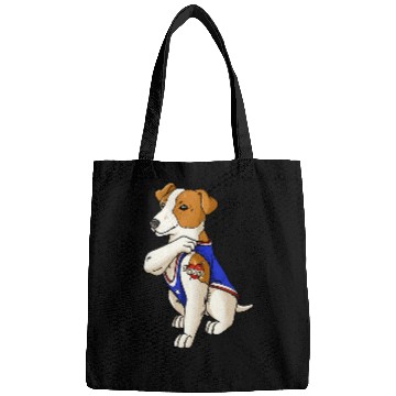 Discover Jack Russell Pet Dog Love Mom Puppy Owner 3 Bags