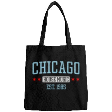 Discover Chicago House Music 2vintages EDM DJ Illinois Rave Bags