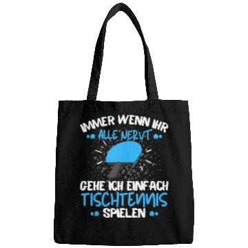 Discover Sport Ping Pong player saying Bags