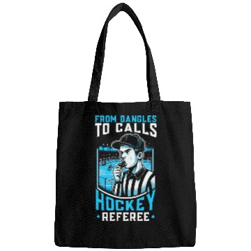 Discover Hockey Referee Refereeing Ref Sports Game Official 2 Bags
