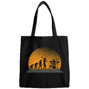 Discover Funny Drummer legend Evolution full moon Drumsticks Bags