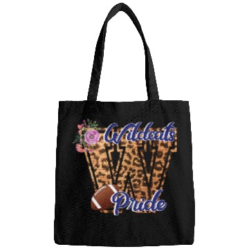 Discover Sport American Football Wildcats Pride Cheetah Leopard Print Football Wildcat Sports Bags