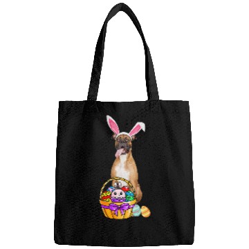 Discover Boxer Pet Easter Egg Funny Boxer Easter Bags
