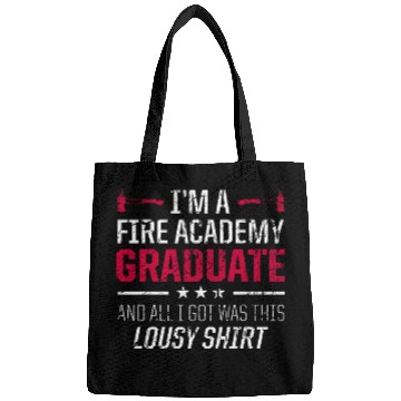 Discover Academy Student Lousy Fireman Graduation Bags