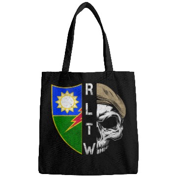 Discover 75th Ranger Regiment Skull Unit Crest RLTW Beret Veteran Bags