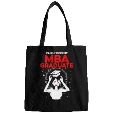 Discover MBA Student Skilled Business Degree Graduation Bags