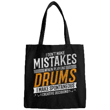 Discover Funny Drummer Music Lover Creative Drummer Bags