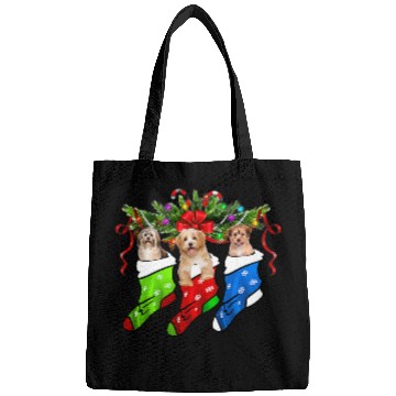 Discover Havanese Pet Christmas Socks Funny xmass Pet Puppy Love Bags