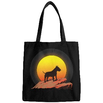 Discover Bull Terrier Pet Sunrise Bags