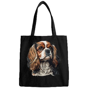 Discover Cavalier Pet Funny Cavalier King Charles Spaniel Cute 4 Bags