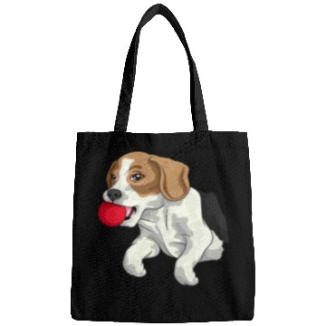 Discover Jack Russell Pet Cute Jack Russell Terrier Chasing Ball Terrier Lover Bags