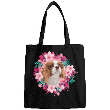 Discover Cavalier Pet Nostalgia Summer Cavalier King Charles Spaniel Bags