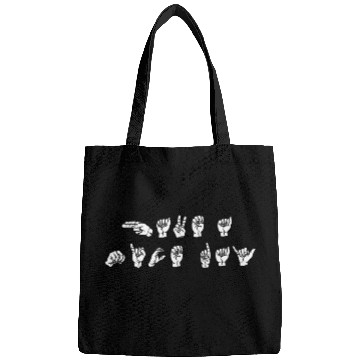 Discover Have A Nice Day American Sign Language ASL Teacher Student Bags