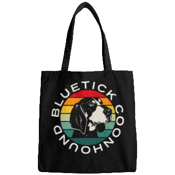 Discover Coonhound Pet Bluetick Coonhound Gift Idea for Dog Lovers Bags
