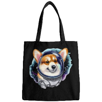 Discover Corgi Pet Cosmic Bags