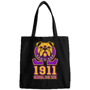 Discover English Bulldog Pet Omega Psi Phi Fraternity Omega Psi Phi Bulldog Bags