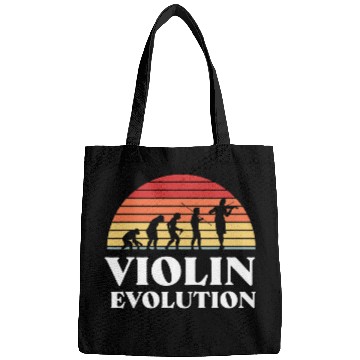 Discover Funny Violin Evolution Violin Violinist Instrument Classical Music Bags