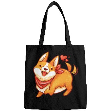 Discover Corgi Pet Cute Corgi lover Bags