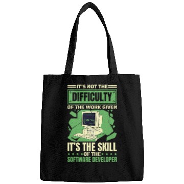 Discover Software Developer Quote Design for Software Developing Bags