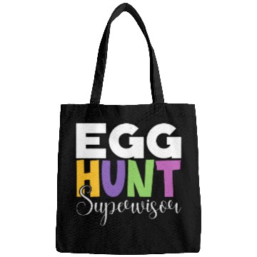Discover Egg Hunt Supervisor Egg Hunting Party Mom Dad Adult Easter Bags