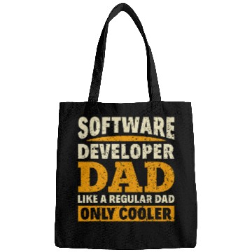 Discover Software Developer Dad Computer Programmer Coding 4 Bags