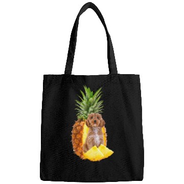 Discover Cockapoo Pet pineapples Cockapoo Birthday For Cockapoo Dog Fruit Vegan Bags