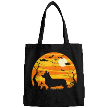 Discover Corgi Pet Dog Halloween Corgi Dog Jack O Lantern Pumpkin 132 Bags