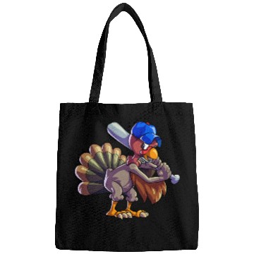 Discover Sport Baseball Thanksgiving Men Kids Boys Baseball Turkey Bags