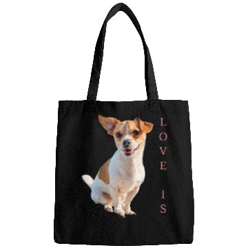 Discover Jack Russell Pet Mom Dad Women Men Kids Love Bags