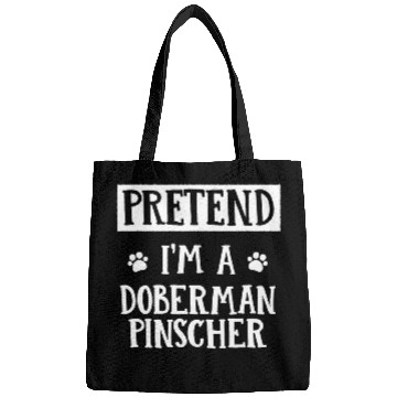 Discover Doberman Pet Pretend Im a Doberman Pinscher Halloween Outfit Scary Bags