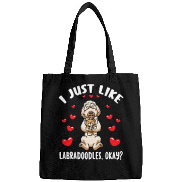 Discover Labradoodle Pet Dog With Stuffed Animal 2 Bags