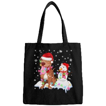Discover Pitbull Pet Santa Claus Pitbull Dog Snowman xmass Tree Lights Christmas 265 Bags