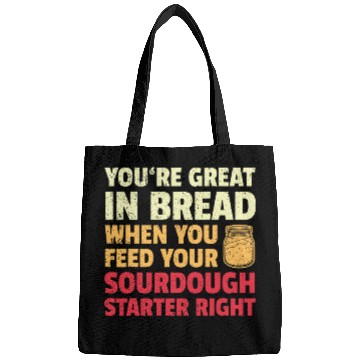 Discover Funny Baker Joke Baking Sourdough Bread Baker Bags