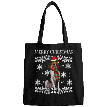 Discover Coonhound Pet Merry Christmas Ornament Treeing Walker Coonhound xmass Santa Bags