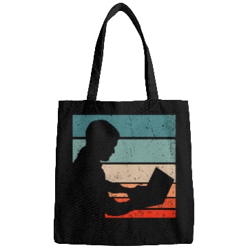 Discover Software Engineer Retro Programmer Computer Developing Bags