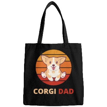 Discover Corgi Pet Dad For Corgi Lovers Retro Sun Bags