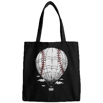 Discover Sport Baseball Flying Hot Air Balloon Baseball Players Bags