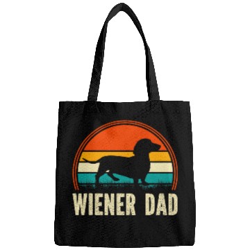 Discover Dachshund Pet Weiner Dog Wiener Dog Dad Bags