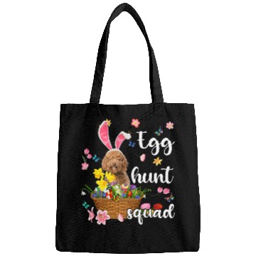 Discover Labradoodle Pet Happy Easter Day Easter Colorful Egg Hunt Bags