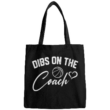 Discover Sport Basketball Womens Dibs On The Coachs Cute Basketball Coachs Wife Mom Game Day Bags