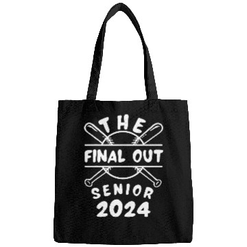 Discover Sport Baseball Senior 2024 Baseball Funny Senior Year Class of 2024 6 Bags