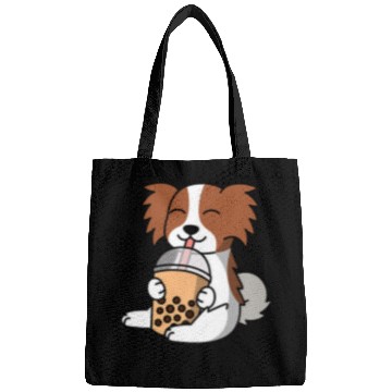 Discover Papillon Pet Boba Bubble Milk Tea Papillon Dog Bags