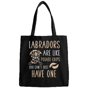 Discover Labrador Pet are like potato chips Bags