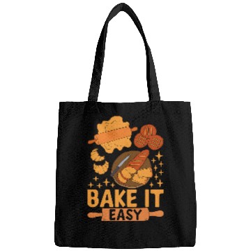 Discover Bread Baking Merch Bakery Apparel Baker Bread Making 1 Bags