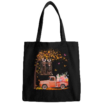 Discover Labrador Pet Chocolate Labrador Bunny Truck Eggs Tree Rabbit Easter Day Bags