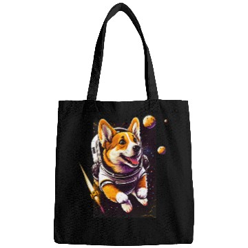 Discover Corgi Pet Astronauts Lost Corgi Astronaut in Space Bags